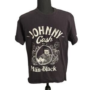 Johnny Cash The Man In‎ Black T-Shirt Men’s Size Small Nashville Tennessee
